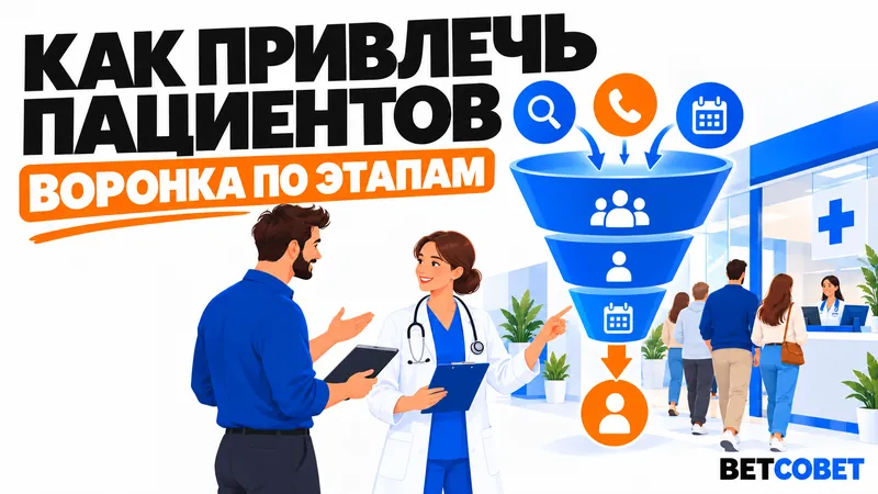 Как привлечь пациентов в клинику: четыре этапа пути пациента